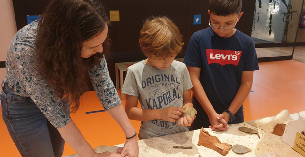 Atelier "Néandertal en pierre et en os" au Musée National de Préhistoire aux Eyzies