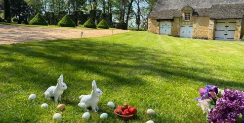 Trésors de Pâques "Cluedo nature" aux Jardins du Manoir d'Eyrignac à Salignac